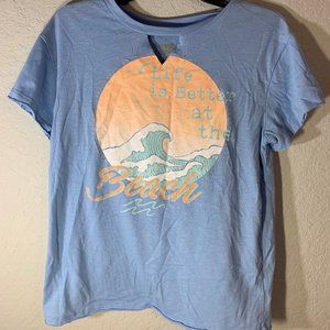 True Craft brand light blue t-shirt